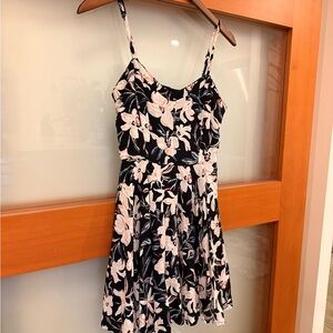 Talula Black Floral Dress